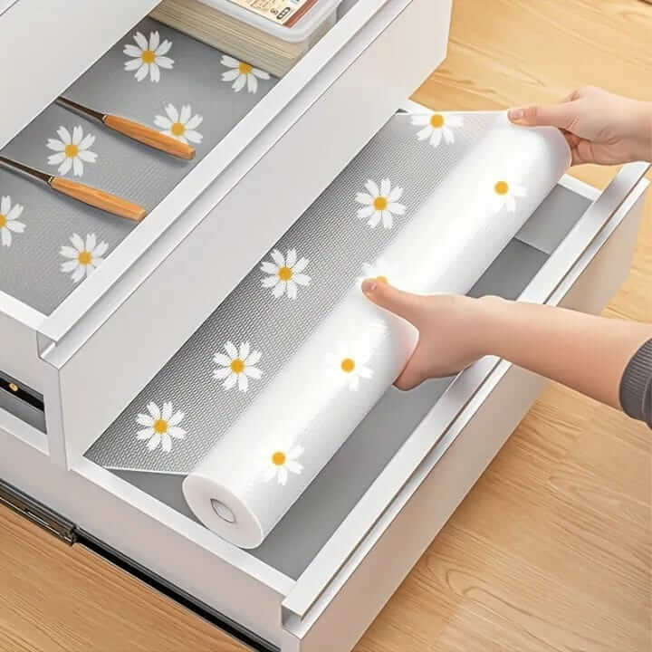 Anti-slip kitchen drawer and fridge mats