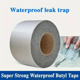 Waterproof aluminum foil rubber repair tape for pipes and leaks
