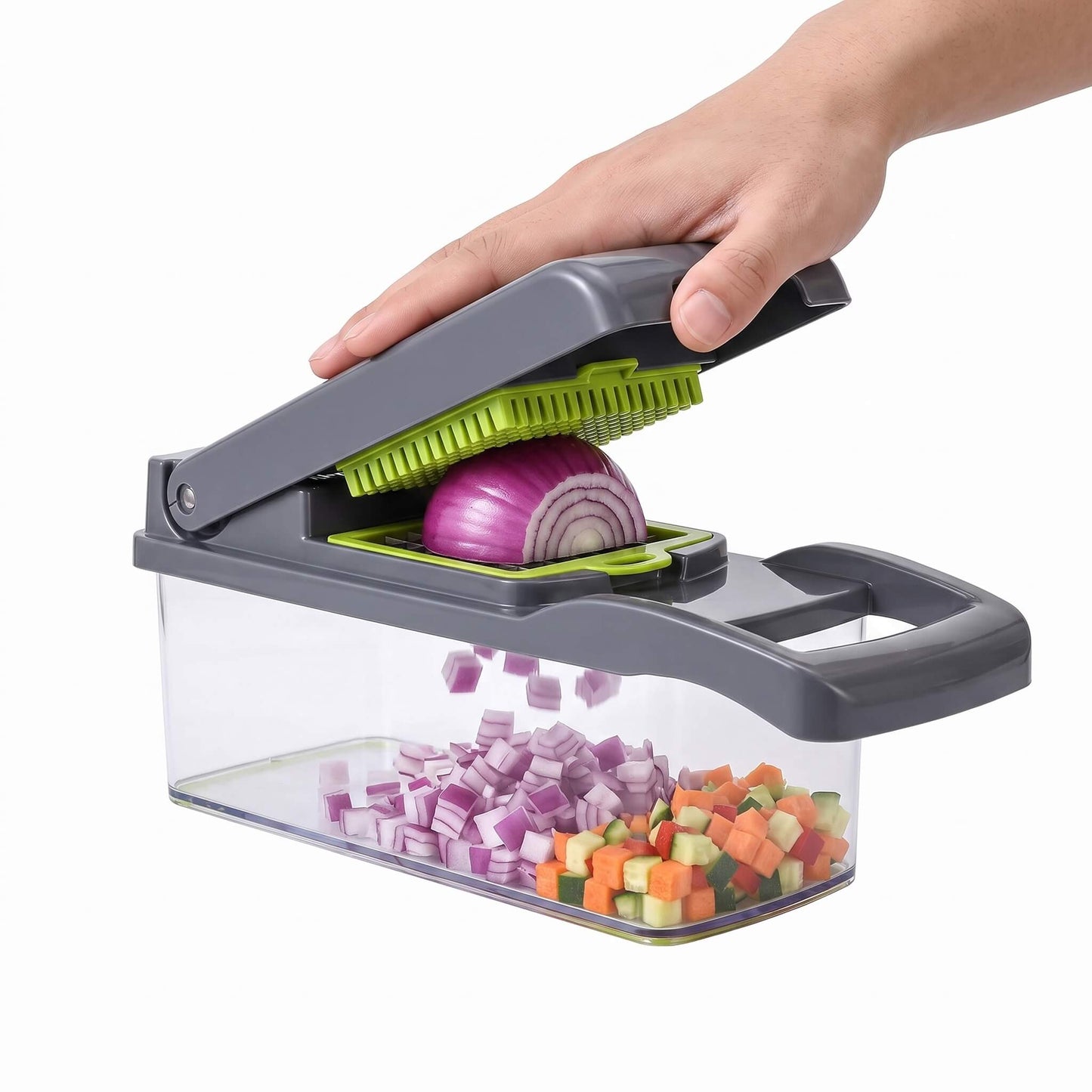 16-in-1 Multifunction Vegetable Chopper & Slicer