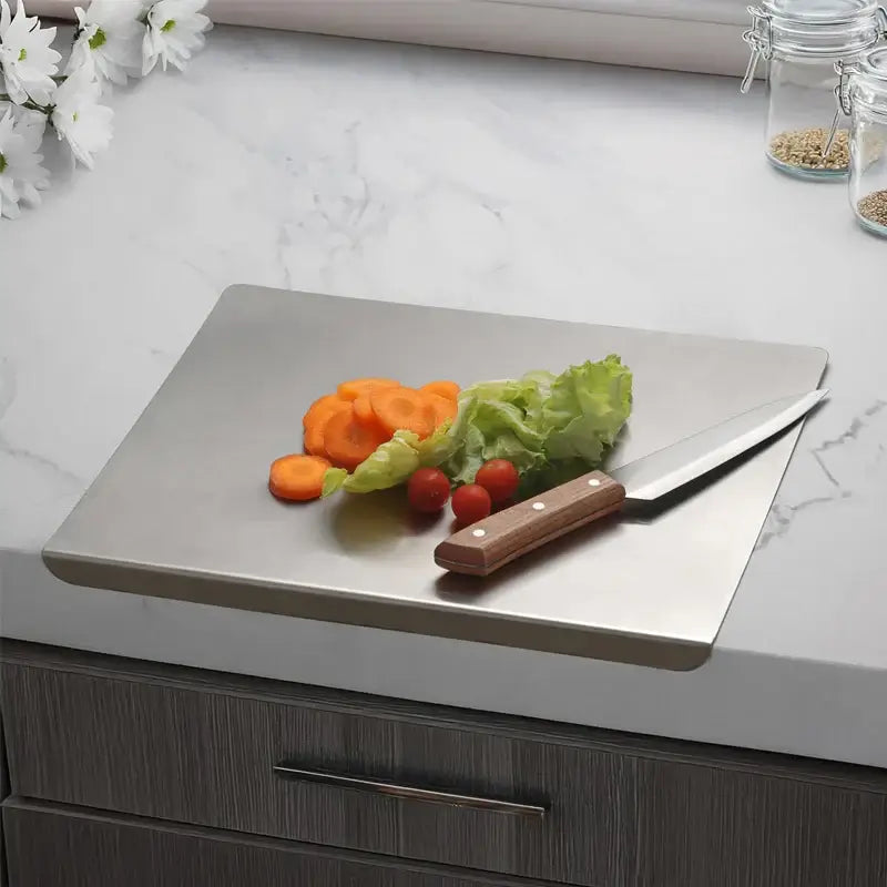Stainless steel cutting board kitchen tool